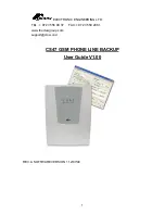 Preview for 1 page of Crow CS-47 GSM User Manual