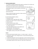 Предварительный просмотр 6 страницы Crow EDS-2000AM Installation Instructions Manual