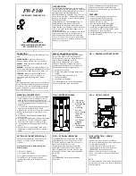 Preview for 1 page of Crow FREEWAVE FW-P100 Installation Instructions