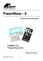 Crow PowerWave-8 Installation And Programming Manual preview