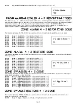 Preview for 42 page of Crow PowerWave-8 Installation And Programming Manual