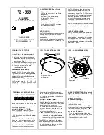 Preview for 1 page of Crow TL-360 Installation Instructions