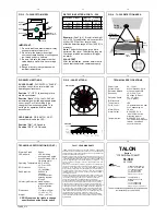 Preview for 2 page of Crow TL-360 Installation Instructions