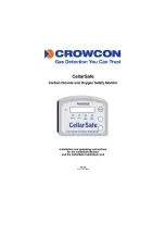 Crowcon CellarSafe Installation And Operating Instructions Manual preview