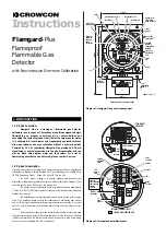 Preview for 1 page of Crowcon Flamgard-Plus Instructions