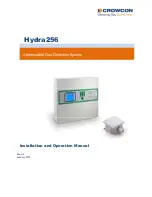 Crowcon Hydra256 Installation And Operation Manual предпросмотр