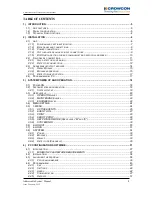 Preview for 4 page of Crowcon Hydra256 Installation And Operation Manual