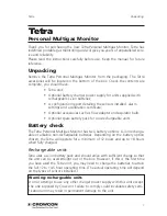 Preview for 5 page of Crowcon Tetra MO7237 User Manual