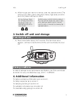 Preview for 9 page of Crowcon Tetra MO7237 User Manual