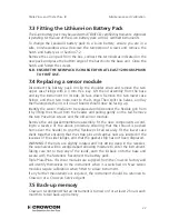 Preview for 27 page of Crowcon Triple Plus+ User Manual