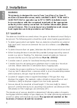 Предварительный просмотр 10 страницы Crowcon Xgard Bright Installation, Operation And Maintenance Instructions