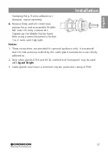 Предварительный просмотр 21 страницы Crowcon Xgard Bright Installation, Operation And Maintenance Instructions