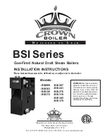 Предварительный просмотр 1 страницы Crown Boiler BERMUDA BSI069 Installation Instructions Manual