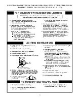 Предварительный просмотр 27 страницы Crown Boiler BERMUDA BSI069 Installation Instructions Manual