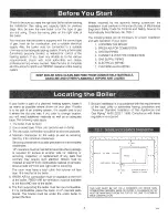 Preview for 3 page of Crown Boiler DG-112 Installation Instructions Manual