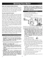 Preview for 10 page of Crown Boiler DG-112 Installation Instructions Manual