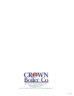 Preview for 41 page of Crown Boiler MAXI-THERM MT040G Installation And Operating Instructions Manual