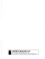 Предварительный просмотр 23 страницы Crown Boiler NS-118 Installation And Operation Manual