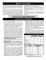 Preview for 3 page of Crown Boiler XBF-112EID Installation Instructions Manual