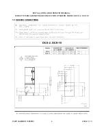 Предварительный просмотр 4 страницы Crown Food Service Equipment DCX-10 Installation And Operation Manual