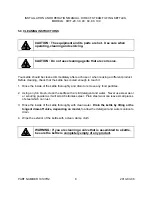 Preview for 8 page of Crown Food Service Equipment DWT-100 Installation & Operation Manual