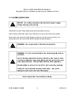 Preview for 6 page of Crown Food Service Equipment ECTRS-16 Installation And Operation Manual