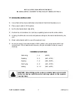 Preview for 7 page of Crown Food Service Equipment ECTRS-16 Installation And Operation Manual