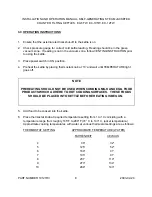 Preview for 8 page of CROWN FOOD EC - 10TW Installation And Operation Manual