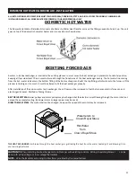 Preview for 17 page of Crown Royal Stoves RS7300MP Installation, Operation & Maintenance Manual