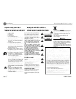 Предварительный просмотр 2 страницы Crown 135MA Operation Manual