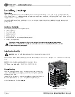 Preview for 4 page of Crown 2/300 Operation Manual