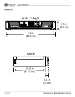 Preview for 70 page of Crown 2/300 Operation Manual