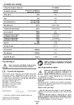 Preview for 43 page of Crown 248655 Original Instructions Manual