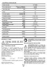 Preview for 55 page of Crown 248655 Original Instructions Manual