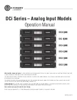 Preview for 1 page of Crown 4300 Operation Manual