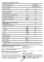 Preview for 97 page of Crown 7640186247078 Original Instructions Manual