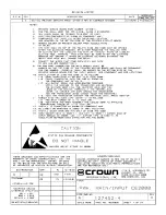 Предварительный просмотр 523 страницы Crown CE 2000 Service Manual