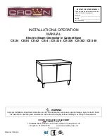 Preview for 1 page of Crown CE-24 Installation & Operation Manual