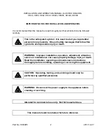 Preview for 2 page of Crown CE-24 Installation & Operation Manual