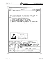 Предварительный просмотр 135 страницы Crown ce 4000 Service Manual