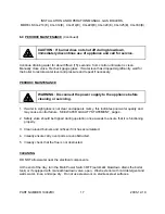 Preview for 17 page of Crown CG-214 Installation And Operation Manual