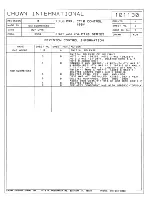 Предварительный просмотр 281 страницы Crown Com-Tech 1610 Service Manual