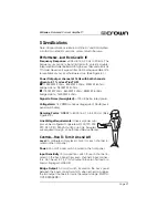 Предварительный просмотр 31 страницы Crown CROWN K Series Reference Manual