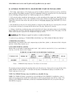 Preview for 4 page of Crown CSHB60-90XE Installation, Operation And Service Manual