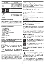 Предварительный просмотр 14 страницы Crown CT10049 Original Instructions Manual