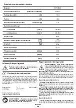 Предварительный просмотр 56 страницы Crown CT10049 Original Instructions Manual