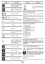 Preview for 19 page of Crown CT10113 Original Instructions Manual