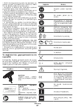 Preview for 87 page of Crown CT10113 Original Instructions Manual