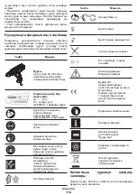 Preview for 114 page of Crown CT10113 Original Instructions Manual