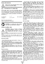 Preview for 22 page of Crown CT10125 Original Instructions Manual